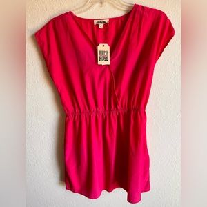 Women’s top hippie rose nwt size xl